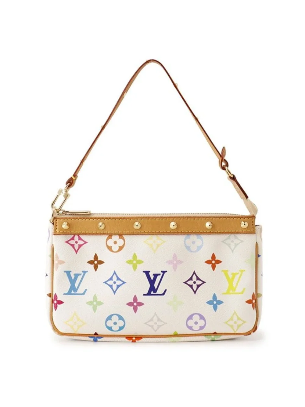 Louis Vuitton Handbag Monogram Multicolor Pochette Accessoires Pouch